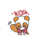 女子力パンダ（個別スタンプ：2）