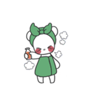 女子力パンダ（個別スタンプ：6）