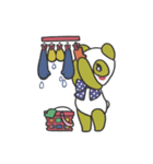 女子力パンダ（個別スタンプ：9）