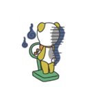 女子力パンダ（個別スタンプ：35）