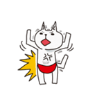 プロレス猫（個別スタンプ：3）