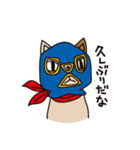 プロレス猫（個別スタンプ：8）