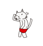 プロレス猫（個別スタンプ：11）