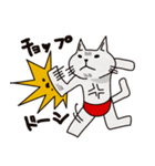 プロレス猫（個別スタンプ：13）