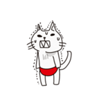 プロレス猫（個別スタンプ：32）