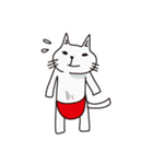 プロレス猫（個別スタンプ：34）