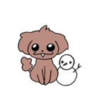 トイプーのプーちゃん（個別スタンプ：22）