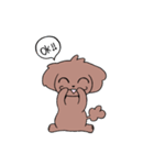 トイプーのプーちゃん（個別スタンプ：35）