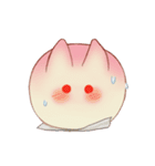 sweet bunny buns - Pink Bun ＆  Wheat Bun（個別スタンプ：7）