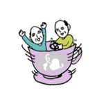 やさしい二匹のおっさん（個別スタンプ：4）