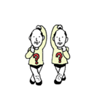 やさしい二匹のおっさん（個別スタンプ：14）
