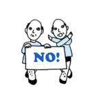 やさしい二匹のおっさん（個別スタンプ：27）
