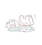 しろめのしろくま2（個別スタンプ：5）