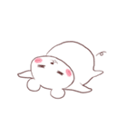 しろめのしろくま2（個別スタンプ：9）