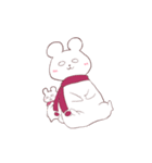 しろめのしろくま2（個別スタンプ：22）