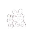 しろめのしろくま2（個別スタンプ：23）