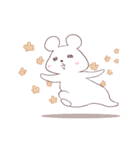 しろめのしろくま2（個別スタンプ：28）