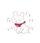 しろめのしろくま2（個別スタンプ：34）