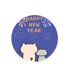 yogurt's pig 2 (happy new year)（個別スタンプ：11）