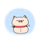 yogurt's pig 2 (happy new year)（個別スタンプ：40）