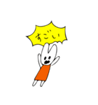 うさぎちゃんと黄色いやつ（個別スタンプ：28）
