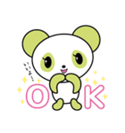 うぐいすパンダ（個別スタンプ：3）