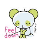 うぐいすパンダ（個別スタンプ：16）