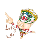 CuteKhon (English)（個別スタンプ：5）