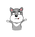 Schnauzer Gucci (Practical-Part1)（個別スタンプ：7）