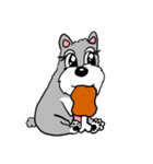 Schnauzer Gucci (Practical-Part1)（個別スタンプ：16）