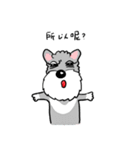 Schnauzer Gucci (Practical-Part1)（個別スタンプ：30）