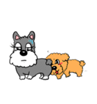 Schnauzer Gucci (Practical-Part1)（個別スタンプ：32）
