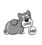 Schnauzer Gucci (Practical-Part1)（個別スタンプ：35）