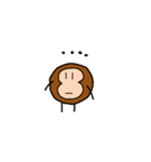 おさるのすたんぷ（個別スタンプ：5）
