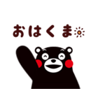 新くまモンのスタンプ(日常メッセージ)（個別スタンプ：1）