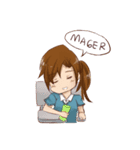 Daily Chat（個別スタンプ：10）