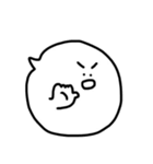 丸顔の使いやすい吹き出し（個別スタンプ：29）