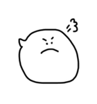 丸顔の使いやすい吹き出し（個別スタンプ：31）