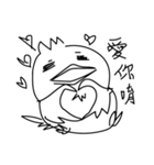 Broken small bird（個別スタンプ：14）