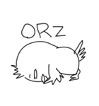 Broken small bird（個別スタンプ：28）