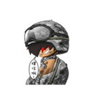 ArmyMoe（個別スタンプ：12）