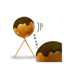 割と動くたこやき（個別スタンプ：28）