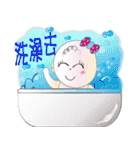 赤ちゃん連れの家族は（個別スタンプ：6）