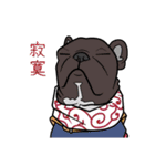 French bulldog  Chinese  Sticker（個別スタンプ：15）