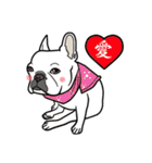 French bulldog  Chinese  Sticker（個別スタンプ：17）