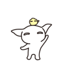 白目チワワ（個別スタンプ：2）