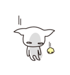 白目チワワ（個別スタンプ：4）