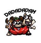 Tomadog the Tomato Dog (ID)（個別スタンプ：15）