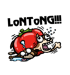 Tomadog the Tomato Dog (ID)（個別スタンプ：28）