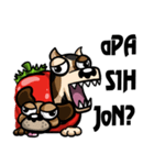 Tomadog the Tomato Dog (ID)（個別スタンプ：32）